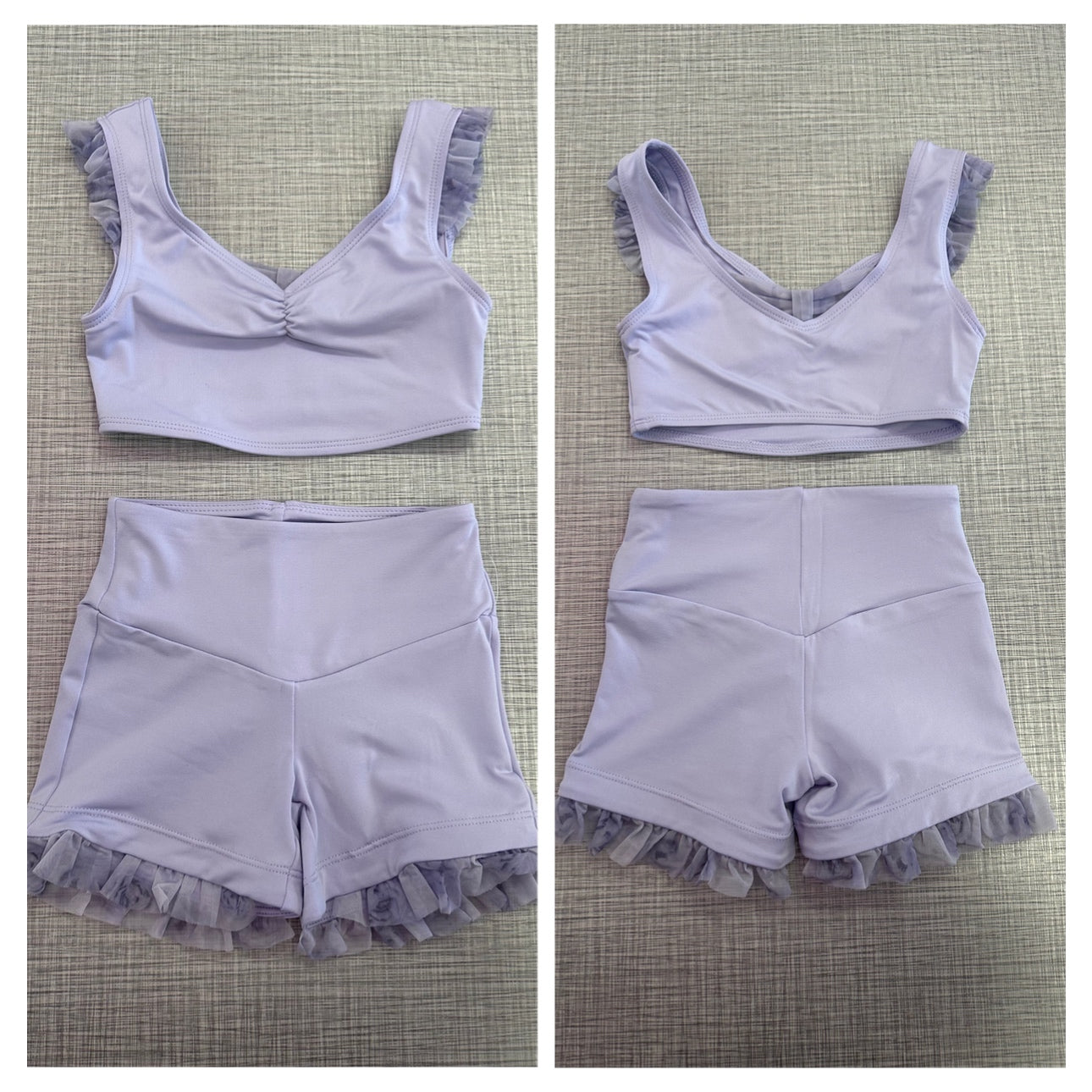 Rosy Top & Fleur Short Set