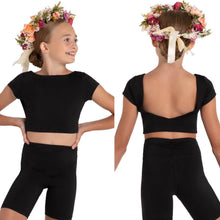 Load image into Gallery viewer, Wildflower Clover Crop Top #12091
