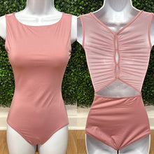 Load image into Gallery viewer, Wildflower Marigold Mesh Back Leotard #12088
