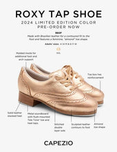 Load image into Gallery viewer, Limited Edition Gold Roxy Tap Shoes
