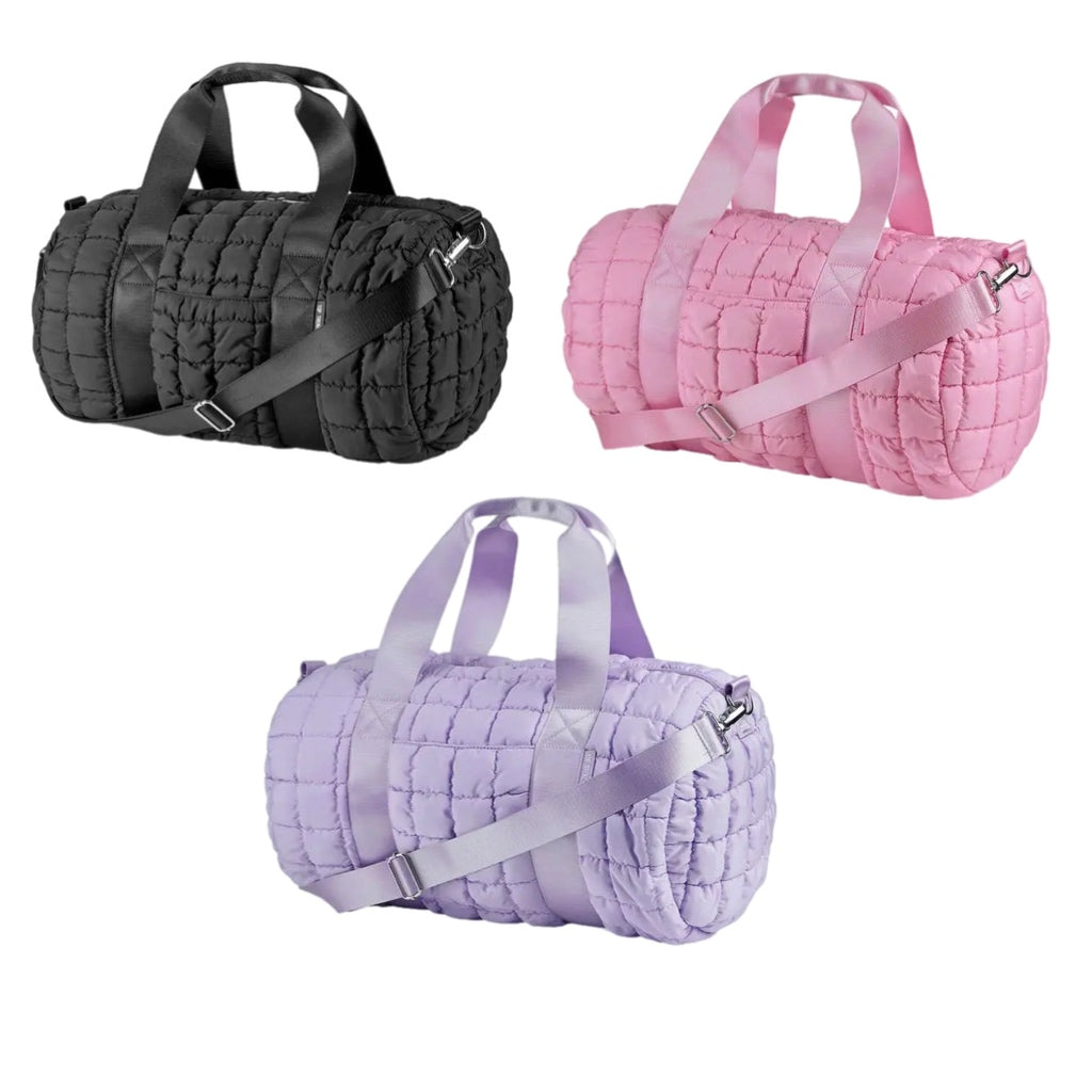 Scrunchie Puffer Duffle Bag