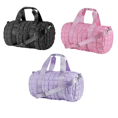 Scrunchie Puffer Duffle Bag