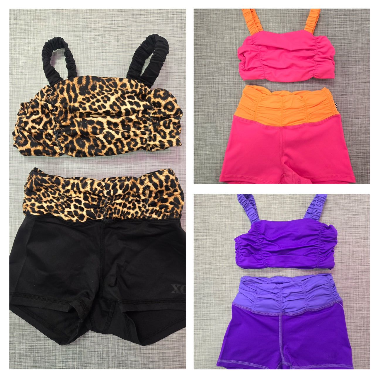 XO Sassy Scrunch Short Set