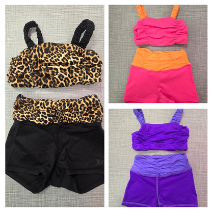 XO Sassy Scrunch Short Set