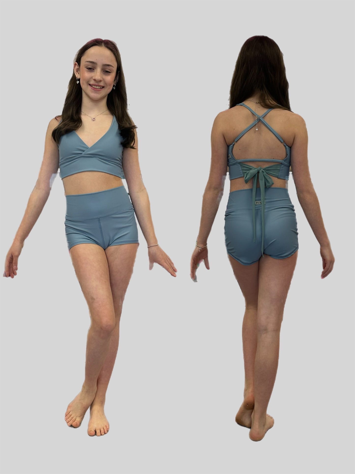 AM Five: Treble Bra & Everyday 2" Short Set