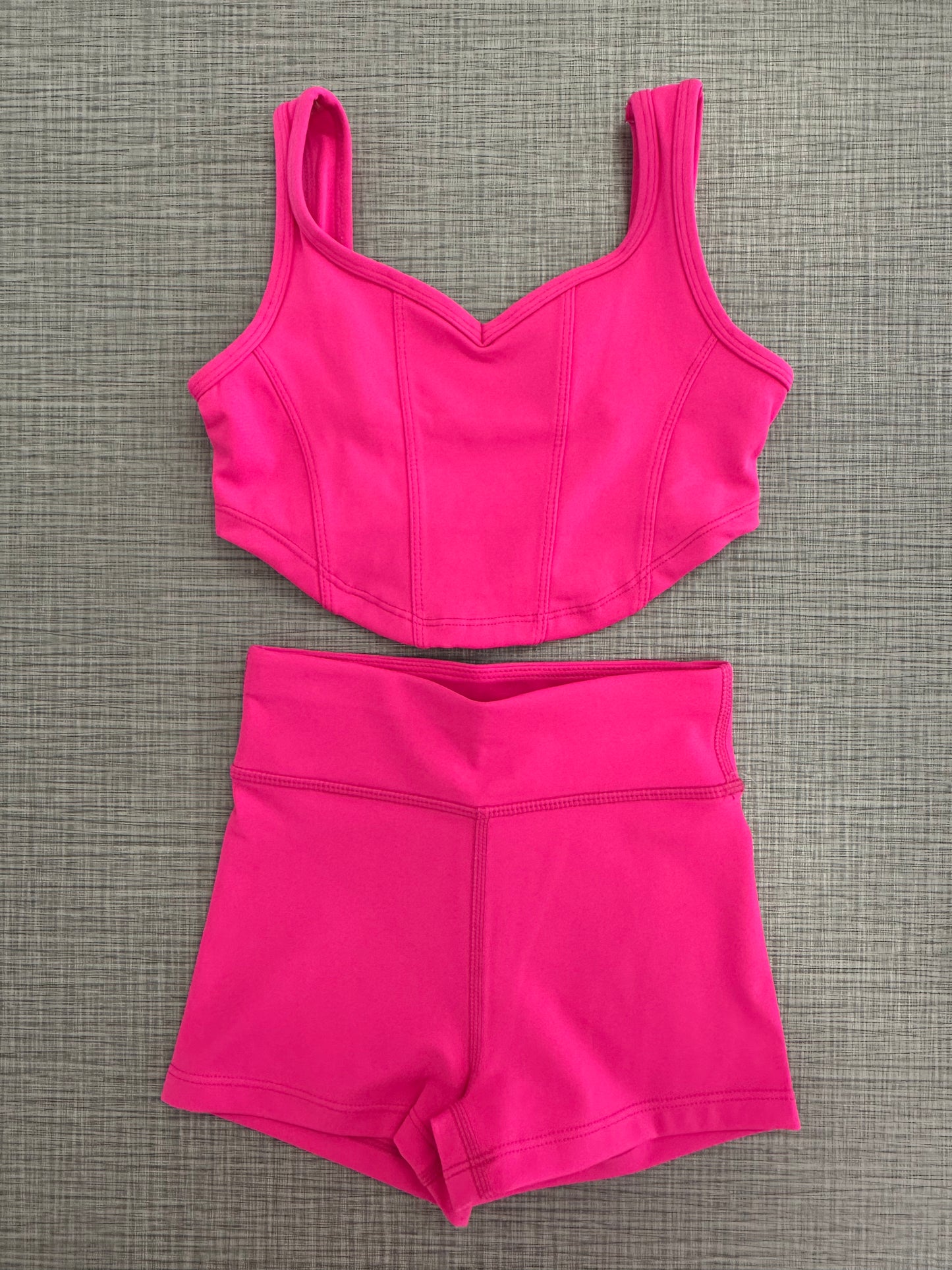 Corset Style Short Set