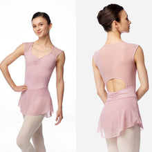 Load image into Gallery viewer, Julia Cap Sleeve Skirted Leotard #LUB870
