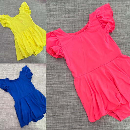 Flutter Sleeve Twirl Leotard