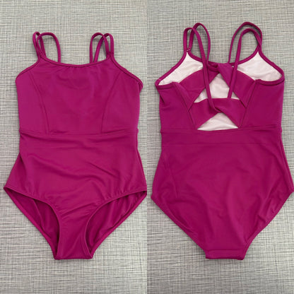 Cross Back Cami Leotard #M70004