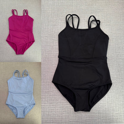 Cross Back Cami Leotard #M70004