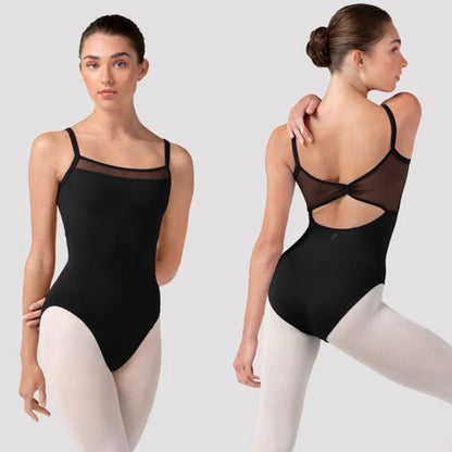 Lorelei Floral Mesh Camisole Leotard #70002