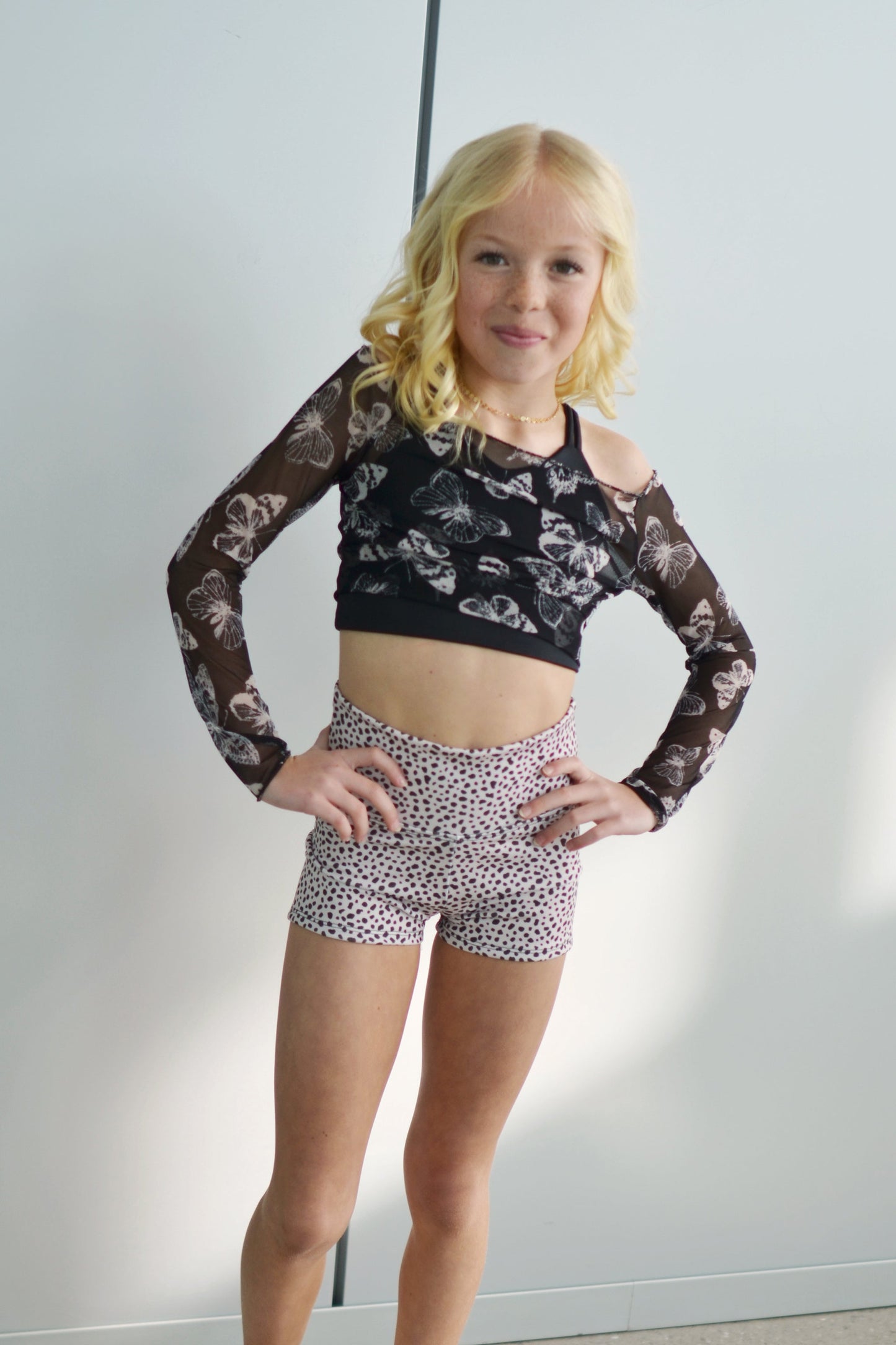 Bisou Mesh Top - Butterfly