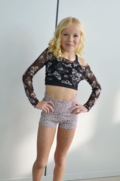 Bisou Mesh Top - Butterfly