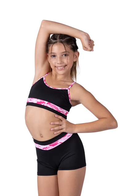 Pink Camo Short Set