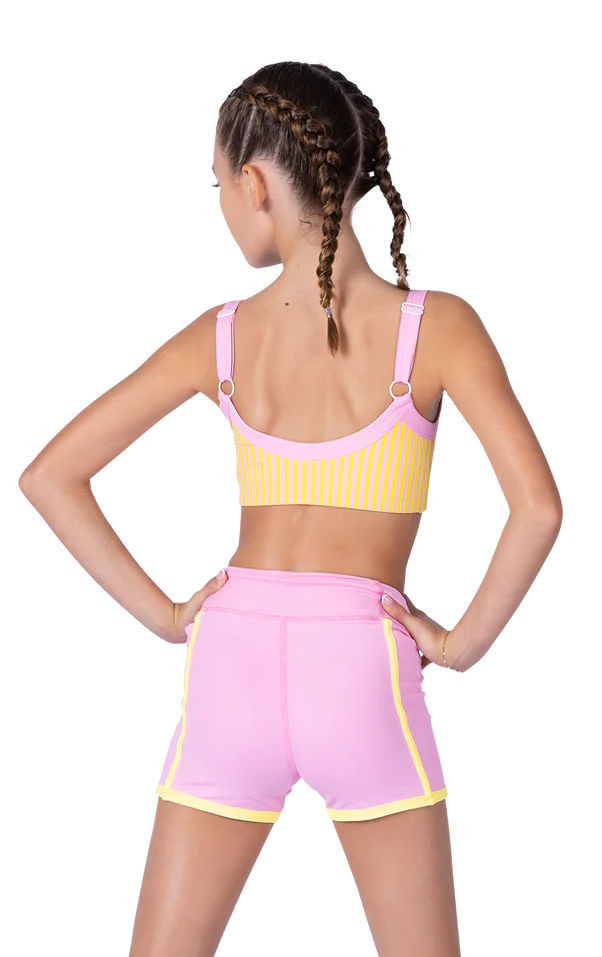 XO Pinstripe Short Set