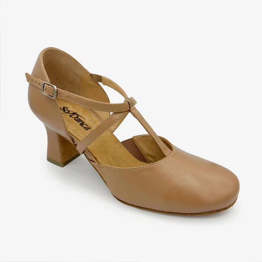 Lola 2.5" Heel T-strap Shoe #SD152