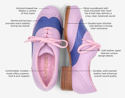 PRE ORDER: Limited Edition Pink/Purple Roxy Tap Shoes