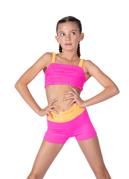 XO Sassy Scrunch Short Set