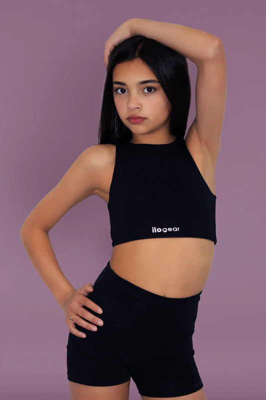 Olive Top & Kyra Short Set Child 8-10