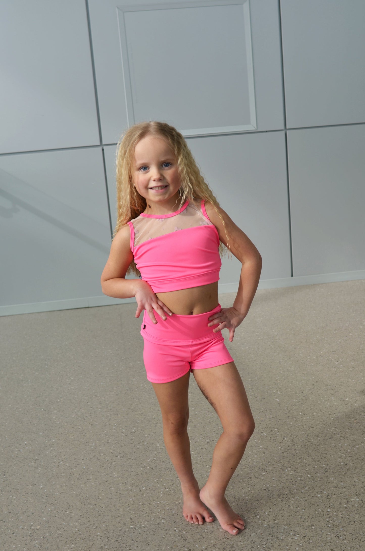 Booty Shorts - Neon Pink