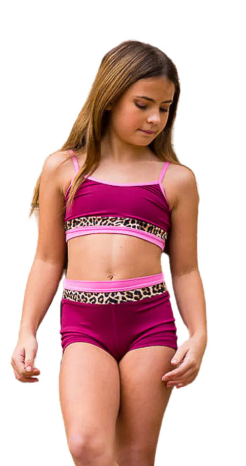 Triple Threat Cheetah Joggers