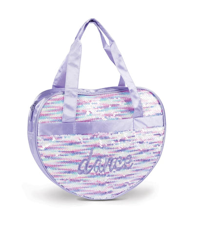 Sequin Heart Bag