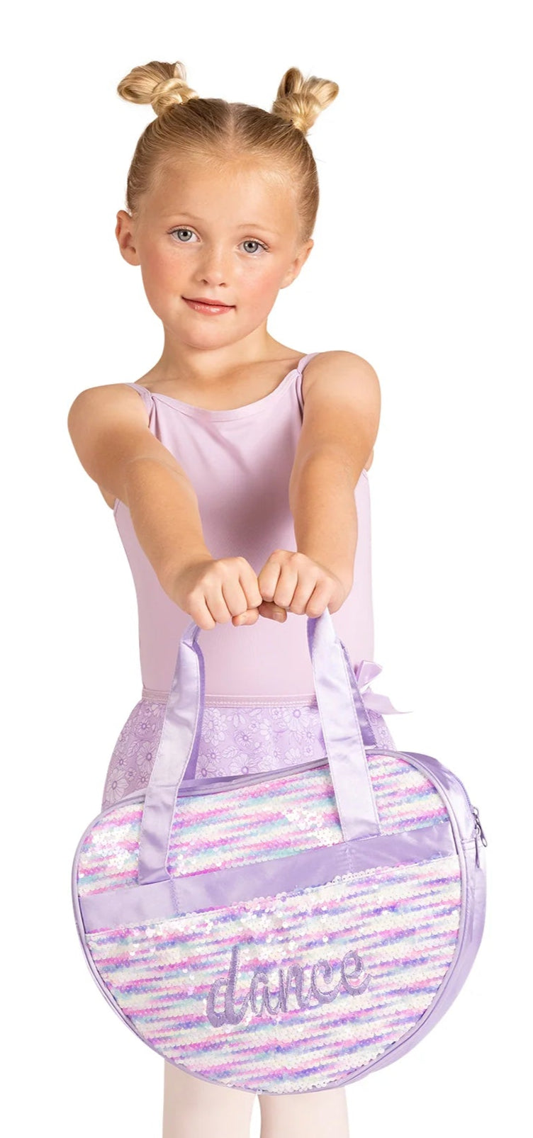 Sequin Heart Bag