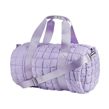 Scrunchie Puffer Duffle Bag