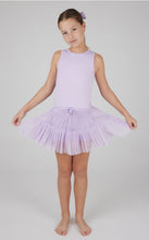 Load image into Gallery viewer, Tank with Ruffle Mesh Skort Set &amp; Scrunchie Bow
