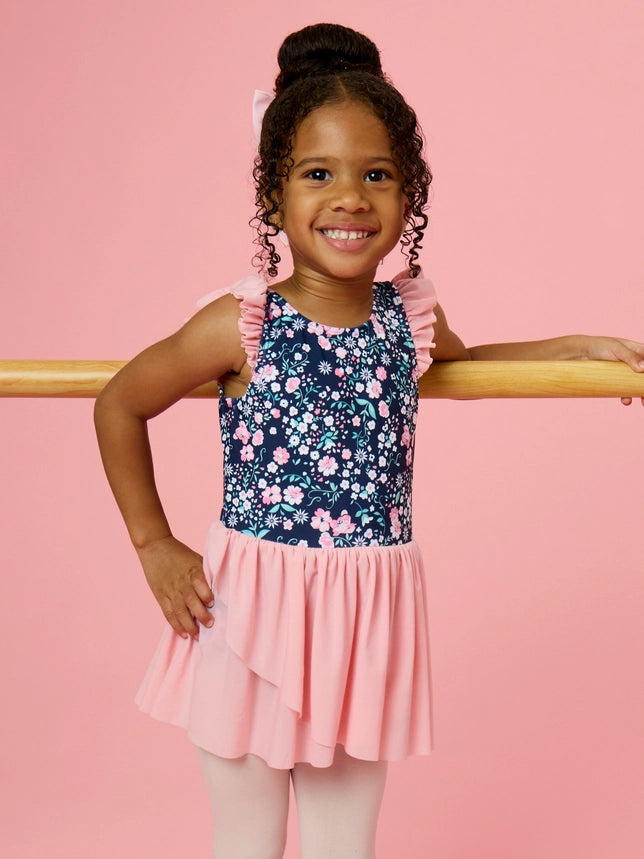 Moonlight Meadow Flutter Sleeve Leotard