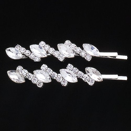 Diamond Crystal Bobby Pins