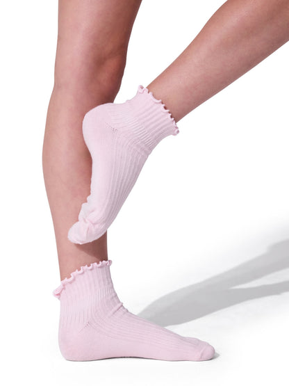 Children's Scalloped Edge Sock