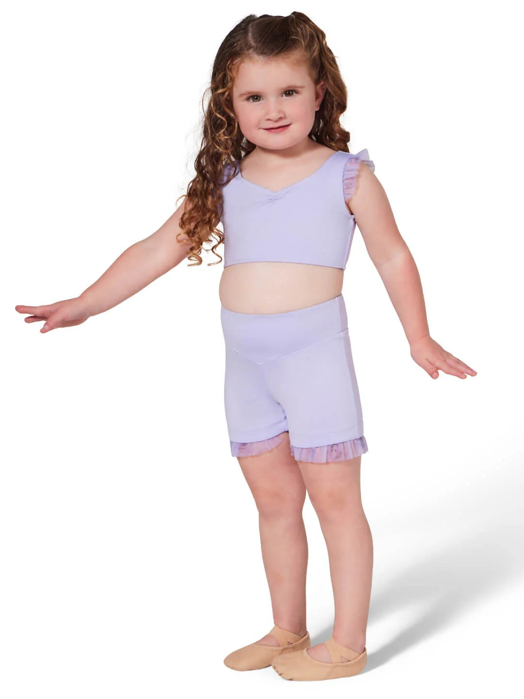 Rosy Top & Fleur Short Set