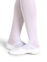 Load image into Gallery viewer, Hanami Canvas Split Sole Ballet Shoe #2037-White
