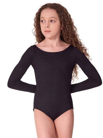 Pinch Back Long Sleeve Leotard #1011