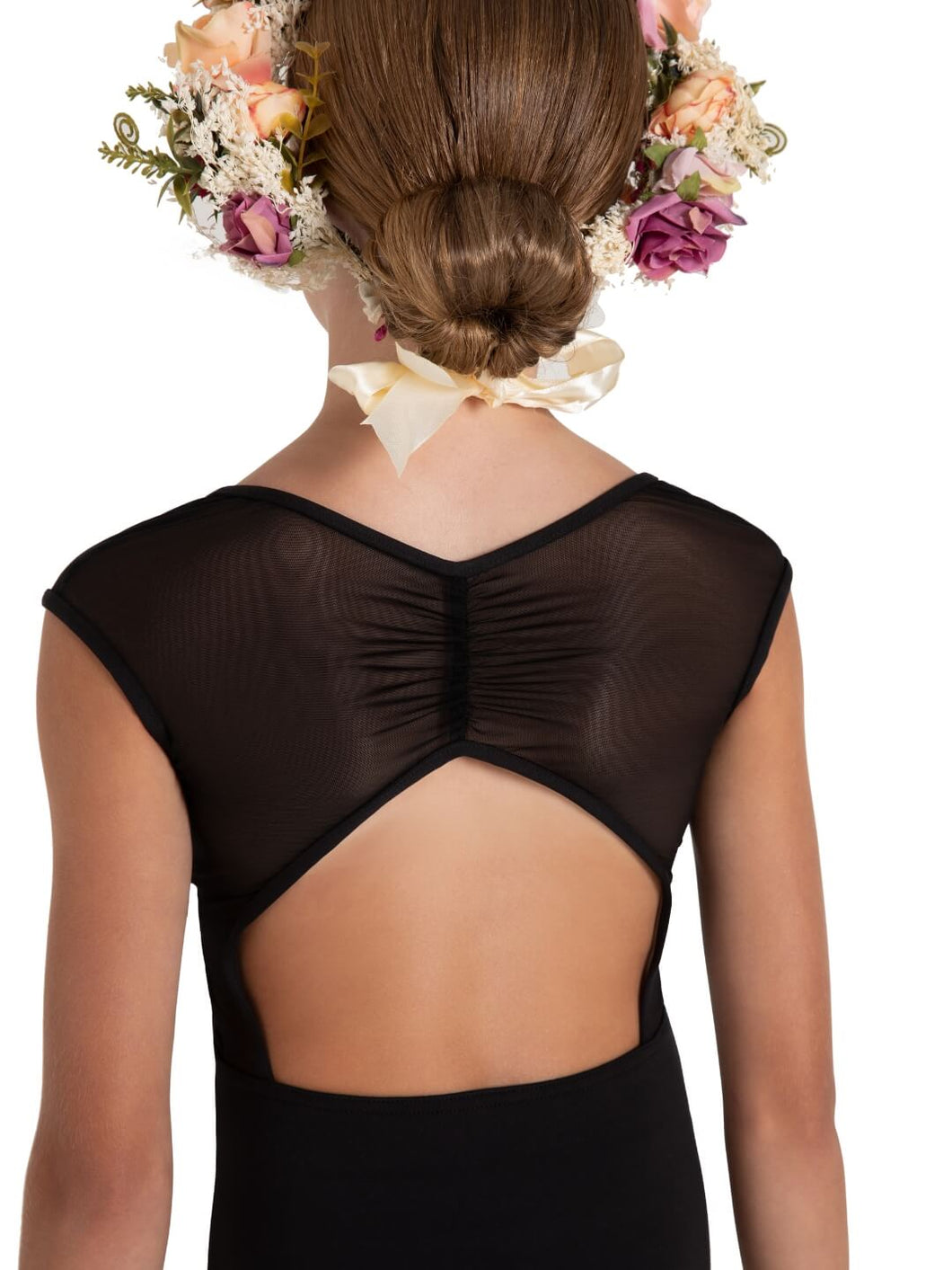 Wildflower Daisy Cap Sleeve Leotard #12089