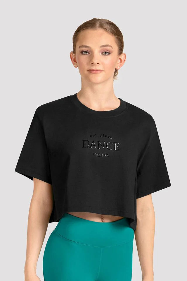 Adult Dance Printed Crop Top #30009