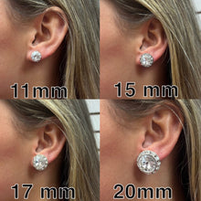 Load image into Gallery viewer, Ultra Sparkle Clear and AB Earrings (4 Sizes)
