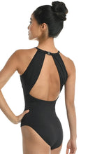 Load image into Gallery viewer, Lorelai Halter Style Black Leotard #23133
