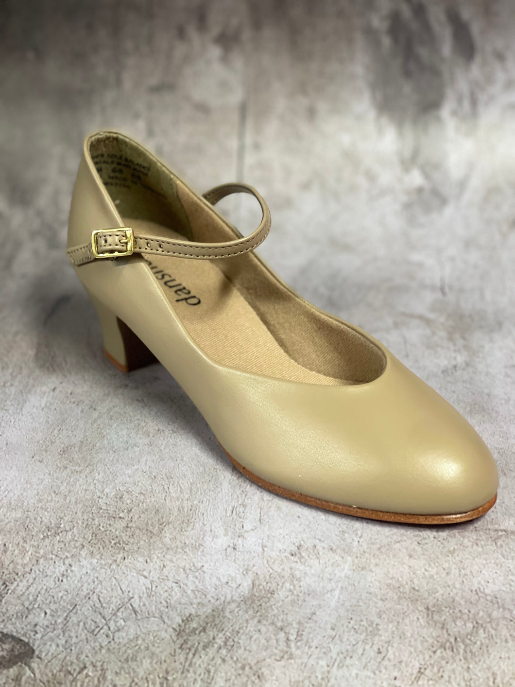 Danshuz Tan Character Shoes 1.5” Heel