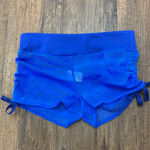 Load image into Gallery viewer, Side Tie Shorts Royal Mesh
