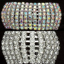 Load image into Gallery viewer, Clear or AB Rhinestone Pony Tail Holder
